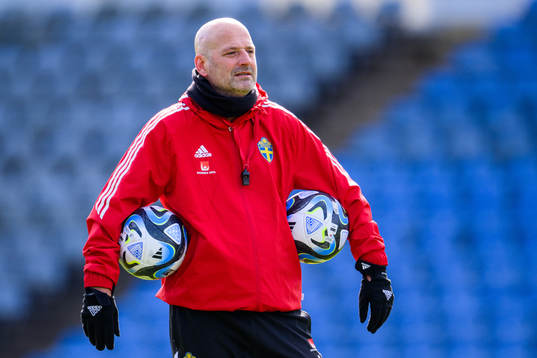 Assistant coach Magnus Wikman