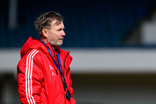 Head coach Peter Gerhardsson