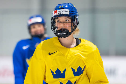 Ebba Hedqvist of Sweden at a practice session