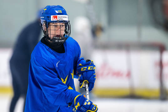 Lisa Johansson of Sweden at a practice session