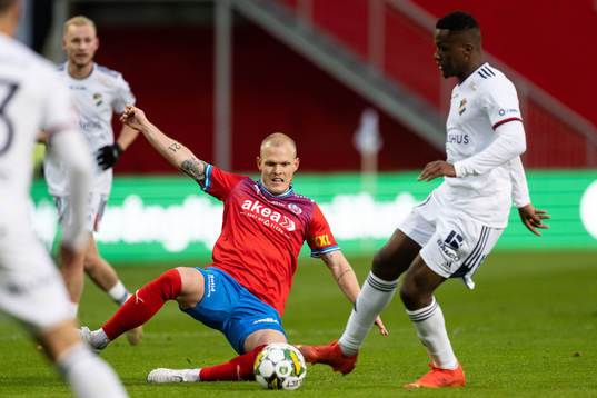 Helsingborgs Philip Rejnhold och Östers Manasse Kusu