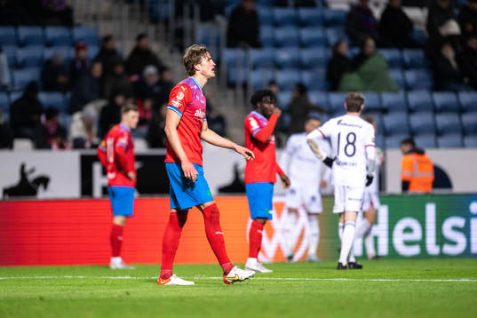 Helsingborgs Thomas Rogne deppar