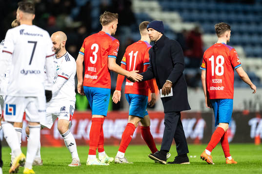 under fotbollsmatchen i Superettan mellan Helsingborg och