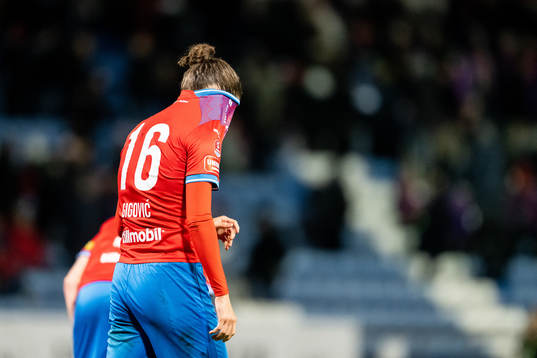 Helsingborgs Ervin Gigovic deppar