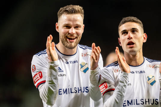 Östers Niklas Söderberg och Ahmed Bonnah