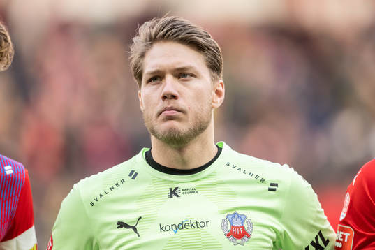 Helsingborgs målvakt Kalle Joelsson