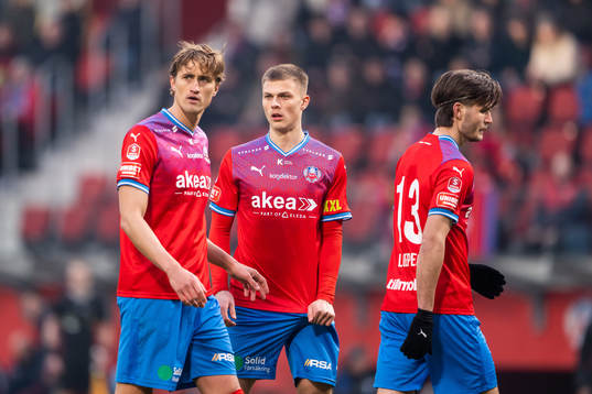 Helsingborgs Thomas Rogne, Erik Ring och Wilhelm Loeper