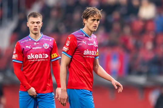 Helsingborgs Erik Ring och Thomas Rogne