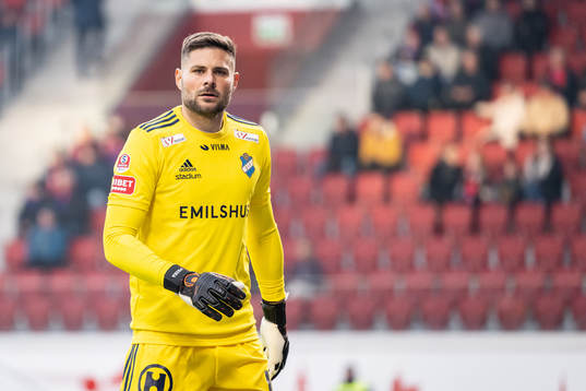 Östers målvakt Miloje Prekovic