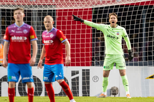Helsingborgs målvakt Kalle Joelsson