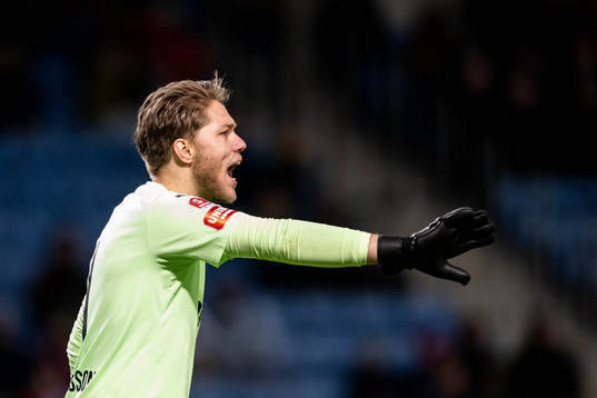 Helsingborgs målvakt Kalle Joelsson