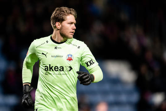 Helsingborgs målvakt Kalle Joelsson