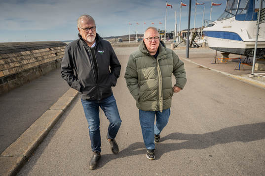 Glenn Hysén och Bo Nilsson