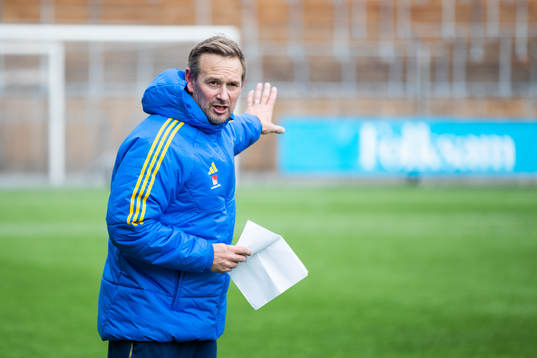 Tränare Martin Qvarmans Möller