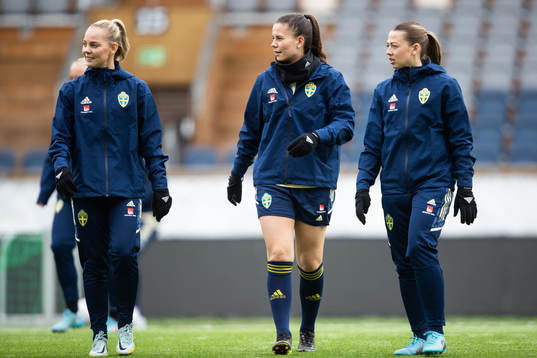 Agnes Nyberg, Josefin Harrysson och Cornelia Kapocs