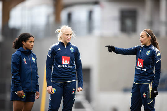 Evelina Duljan, Wilma Leidhammar och Rusul Rosa Kafaji