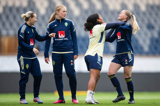 Marika Bergman Lundin, Paulina Nyström, Evelina Duljan och