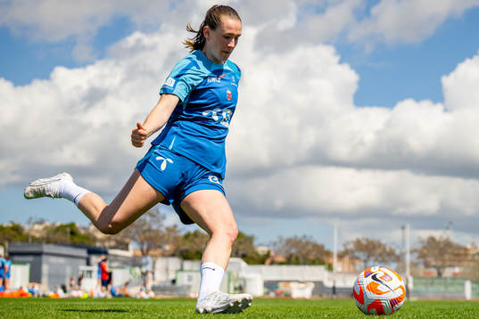 Elisabeth Terland of the Norwegian women's national