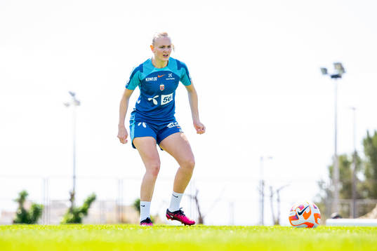 Karina Sævik of the Norwegian women's national football