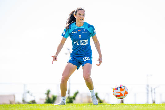 Ingrid Syrstad Engen of the Norwegian women's national