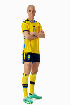 Caroline Seger of the Swedish women's national football