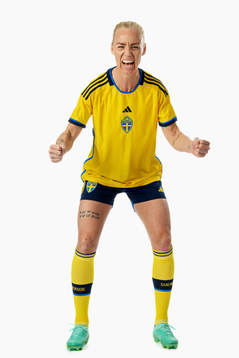 Caroline Seger of the Swedish women's national football