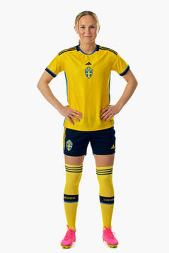Matilda Vinberg of the Swedish women's national football