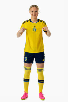Matilda Vinberg of the Swedish women's national football