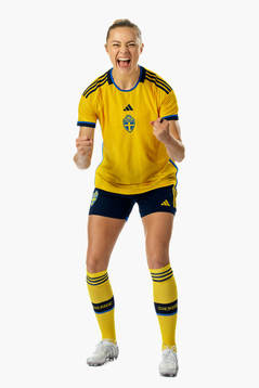 Fridolina Rolfö of the Swedish women's national football