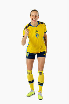 Nathalie Björn of the Swedish women's national football
