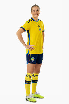 Filippa Angeldahl of the Swedish women's national football
