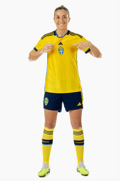 Filippa Angeldahl of the Swedish women's national football