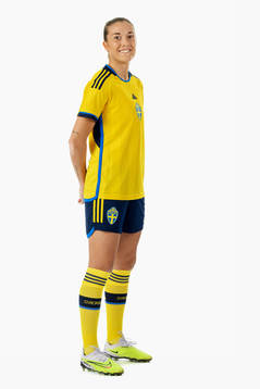 Filippa Angeldahl of the Swedish women's national football