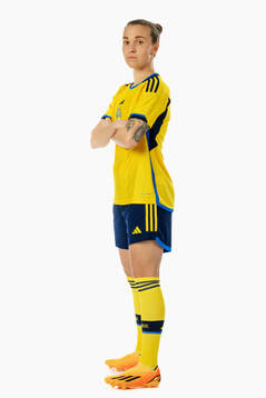 Julia Zigiotti Olme of the Swedish women's national