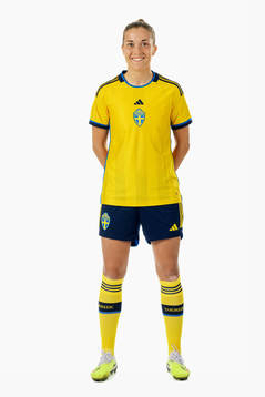Filippa Angeldahl of the Swedish women's national football