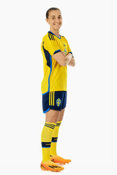 Julia Zigiotti Olme of the Swedish women's national