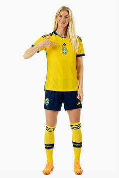 Sofia Jakobsson of the Swedish women's national football