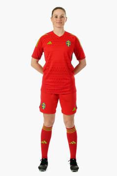 Goalkeeper Tove Enblom of the Swedish women's national