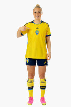 Hanna Bennison of the Swedish women's national football