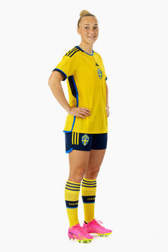 Hanna Bennison of the Swedish women's national football