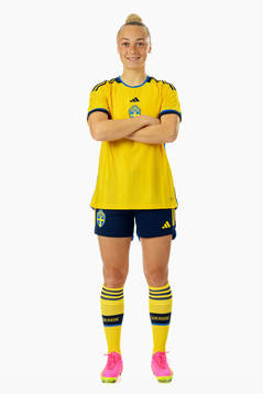 Hanna Bennison of the Swedish women's national football