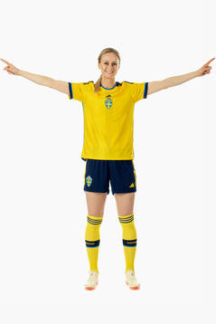 Amanda Ilestedt of the Swedish women's national football