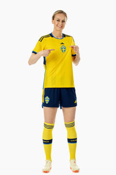 Amanda Ilestedt of the Swedish women's national football