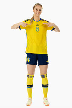 Amanda Ilestedt of the Swedish women's national football