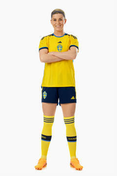 Olivia Schough of the Swedish women's national football