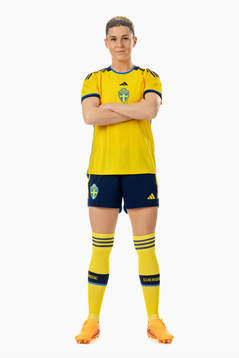 Olivia Schough of the Swedish women's national football
