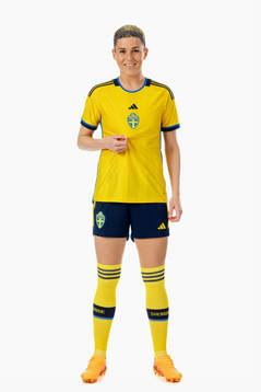 Olivia Schough of the Swedish women's national football