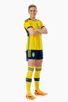 Olivia Schough of the Swedish women's national football
