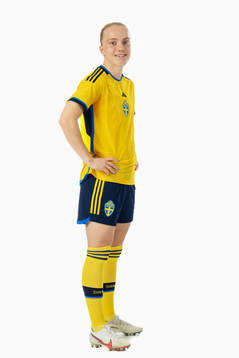 Anna Sandberg of the Swedish women's national football team