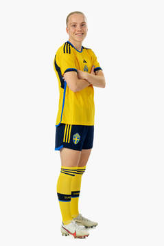 Anna Sandberg of the Swedish women's national football team
